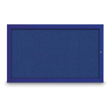 United Visual Products Hinge-less Radius Corkboard, 18"x24", Satin Alum Frame/Pumice UVEB1824R-SATIN-PUMICE